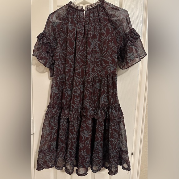 Olivaceous Ruffled Dress - Perfect for Fall - Picture 6 of 6